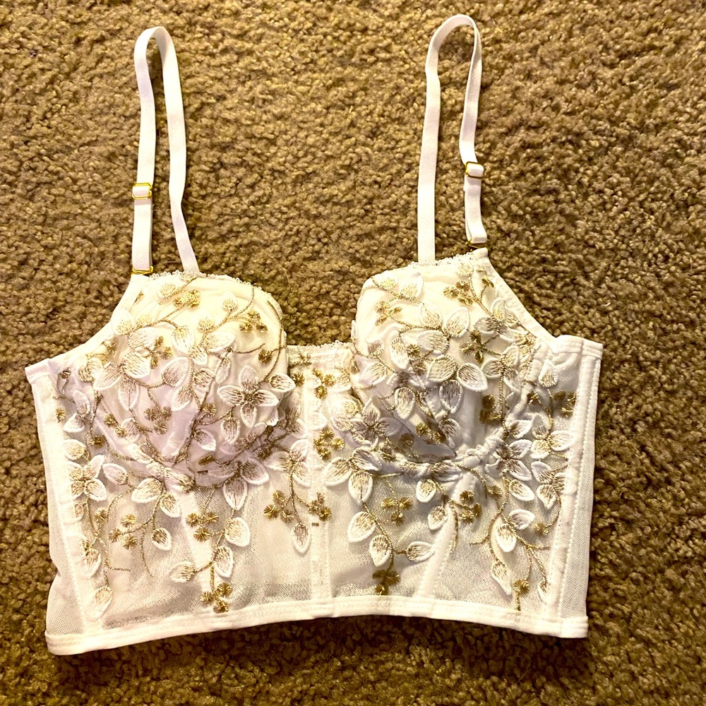 Girlfriend Company Corset Top NWOT
